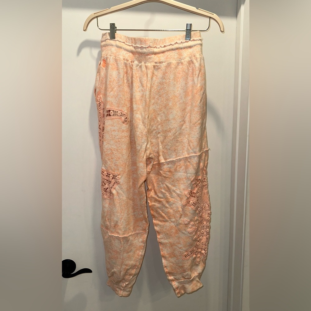 FP Movement - Peach Embroidered Joggers🍑 - Picture 6 of 8